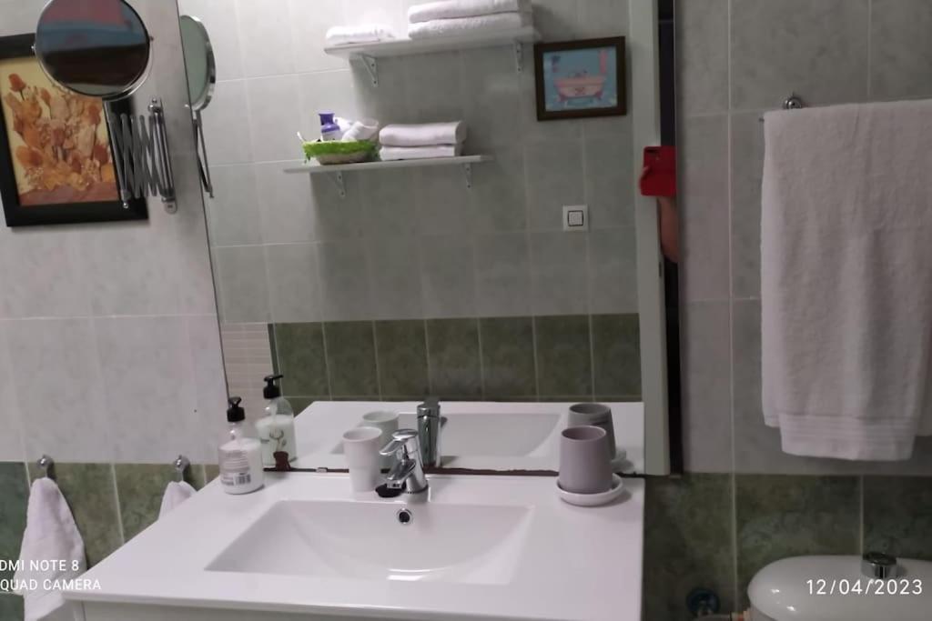 Duplex En Vera Playa Luaran gambar