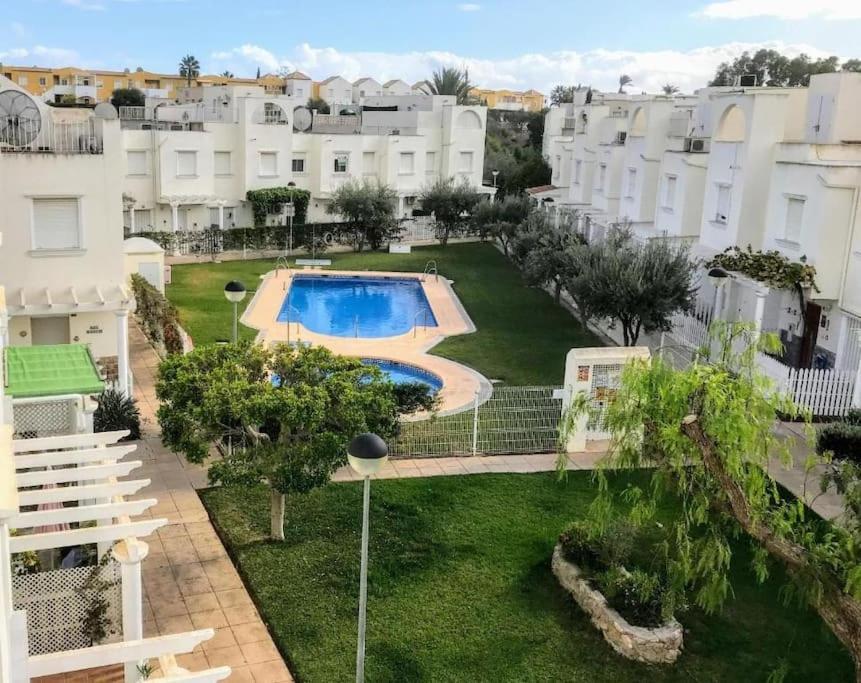 Duplex En Vera Playa Luaran gambar